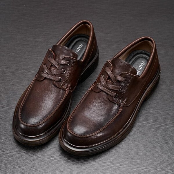 Oxford Shoes Manufacturer - OEM/ODM Men's Genuine Cowhide Leather Office
