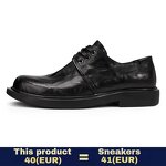 Leather Derby Shoes Manufacturer - OEM/ODM Genuine Cowhide Lace up Breathable