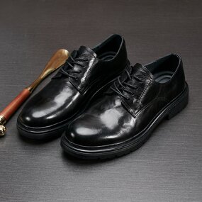 Derby Shoes Manufacturer - OEM/ODM Genuine Cowhide Leather Men's Dress