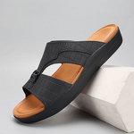 Leather Sandals Manufacturer - OEM/ODM 2025 Trendy Cow Leather Arabic Inspired