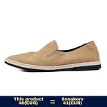 Men's Loafers Manufacturer - OEM/ODM GENUINE LEATHER Causal Suede Upper