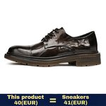 Leather Derby Shoes Manufacturer - OEM/ODM Genuine Cowhide Lace up Platform