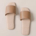 House Slippers Manufacturer - OEM/ODM 2025 New Winter Flat Sheepskin Cozy