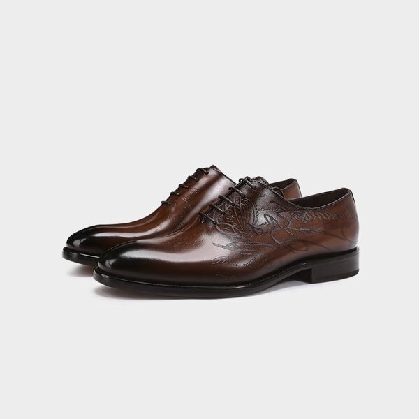 Goodyear Welt Oxford Shoes Manufacturer - OEM/ODM Genuine Leather Brogue Design