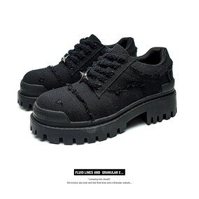 Canvas Shoes Manufacturer - OEM/ODM 2025 Trendy Retro Platform Chunky Casual