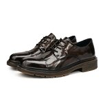 Leather Derby Shoes Manufacturer - OEM/ODM Genuine Cowhide Lace up Platform