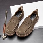 Men's Loafers Manufacturer - OEM/ODM GENUINE Leather Dress Comfortable Slip-On