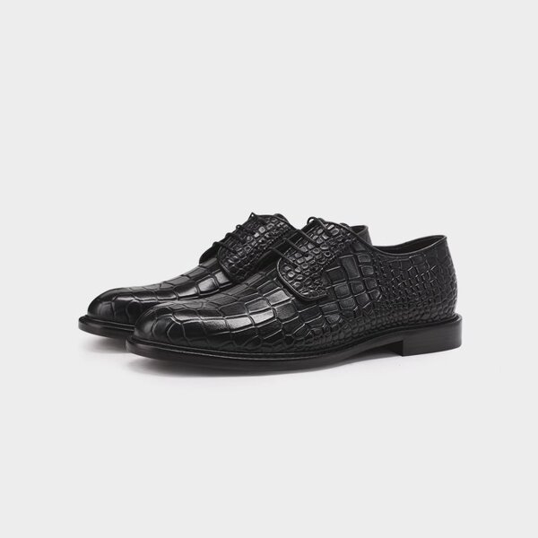 Derby Shoes Manufacturer - OEM/ODM Genuine Cowhide Leather Dress Platform