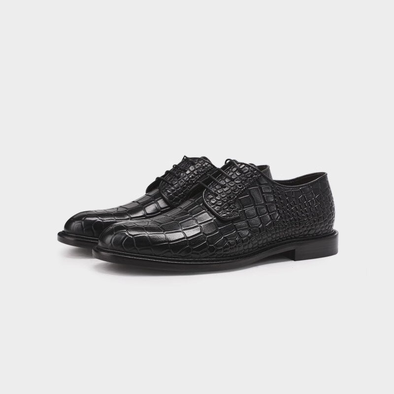 Derby Shoes Manufacturer - OEM/ODM Genuine Cowhide Leather Dress Platform