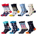 Cotton Socks Manufacturer - OEM/ODM New Christmas Elk Jacquard Custom