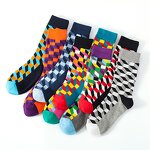 Cotton Socks Manufacturer - OEM/ODM New Christmas Elk Jacquard Custom