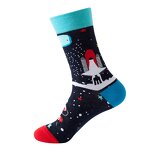Unisex Socks Manufacturer - OEM Custom Multicolored Design Cotton Crew