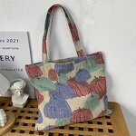 Canvas Bag Manufacturer - OEM/ODM New Style Solid Doodle Shoulder Bag