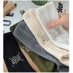 Women's Crew Socks Manufacturer - OEM Custom New Design Pure Cotton