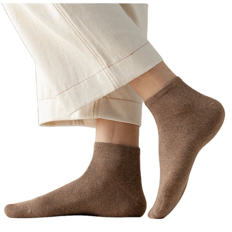 Men's Ankle Socks Manufacturer - OEM Custom Combed Cotton Casual Funky