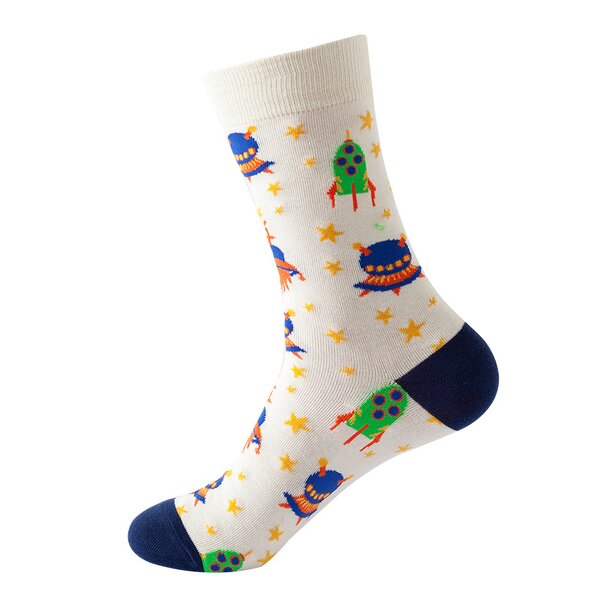 Unisex Socks Manufacturer - OEM Custom Multicolored Design Cotton Crew