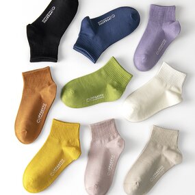Ankle Socks Manufacturer - Wholesale Custom Logo Girls Cotton Casual