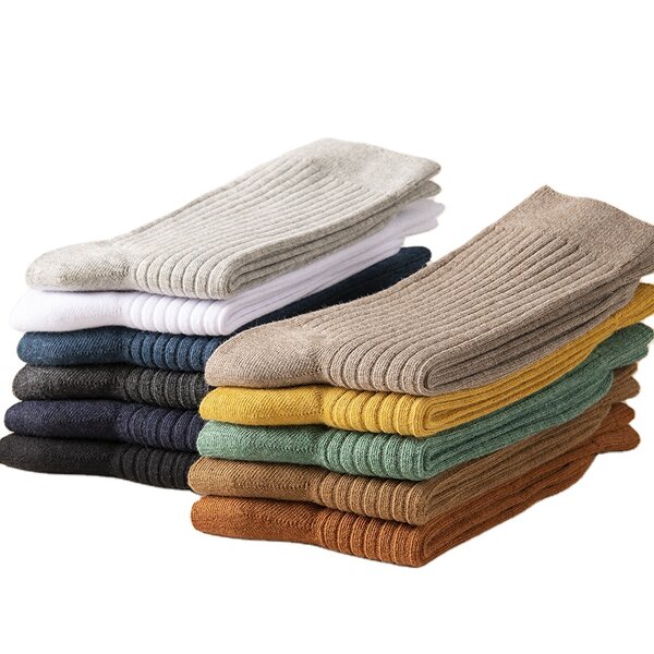 Men's Crew Socks Manufacturer - OEM Custom New Fashion Top Grade Cotton