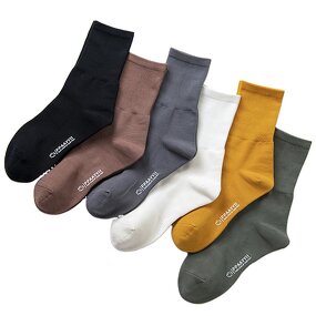 Men's Crew Socks Manufacturer - OEM Custom Combed Cotton Solid Color