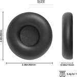 Microsoft Wireless Headphones Earpads Supplier - Eco-Friendly Protein Leather Replacement