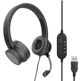Wired Over-Ear Headphone Supplier - Wholesale Custom 3.5mm with Mic for Office