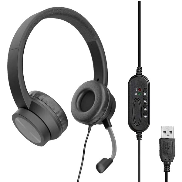 Wired Over-Ear Headphone Supplier - Wholesale Custom 3.5mm with Mic for Office