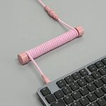 USB Type C Cable Manufacturer - Custom 2 in 1 Coiled Fast 5A Charging Cable