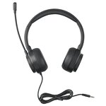 USB Call Center Headset Factory - Dual Noise Cancelling Mic ENC Metal Headband
