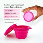 Menstrual Cup Holder Manufacturer - OEM/ODM Bigger Foldable Collapsible Case