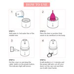 Menstrual Cup Cleaner Manufacturer - OEM/ODM Medical Electric Steam Cleaning