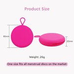 Menstrual Disc Case Manufacturer - OEM/ODM Soft Portable Silicone Feminine