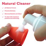 Menstrual Cup Foam Wash Manufacturer - OEM/ODM 100% Natural Herbal 100Ml