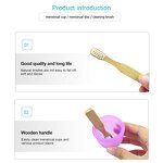 Bamboo Brush Manufacturer - OEM/ODM for Menstrual Cup Cleaning