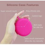Menstrual Disc Case Manufacturer - OEM/ODM Round Silicone with Ring Patent