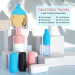 Travel Bottle Cover Manufacturer - Wholesale 12 Pack Silicone Leak Proof