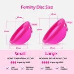 Ring Menstrual Disc Manufacturer - OEM/ODM Premium Flat Design Soft