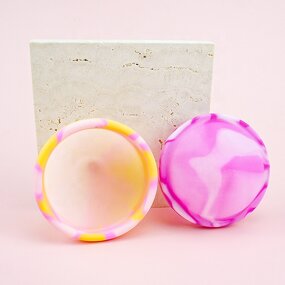 Menstrual Disc Manufacturer - OEM/ODM Medical Grade Rainbow Soft Silicone