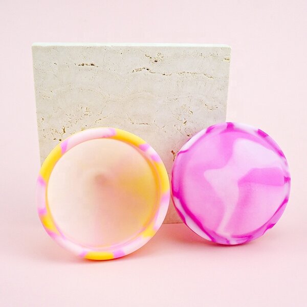 Menstrual Disc Manufacturer - OEM/ODM Medical Grade Rainbow Soft Silicone