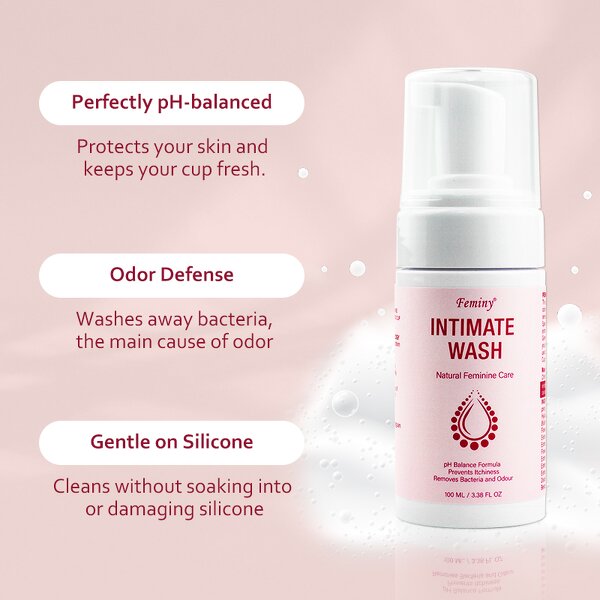 Menstrual Cup Foam Wash Manufacturer - OEM/ODM 100Ml Natural Intimate