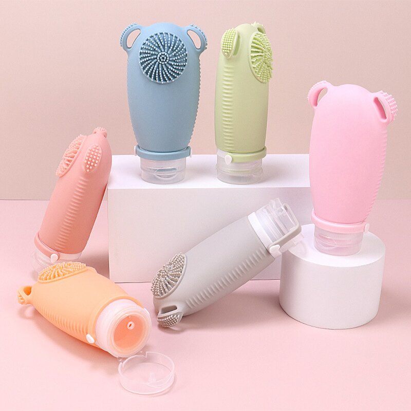 Travel Bottle Set Manufacturer - OEM/ODM Silicone Facial Brush Pump