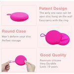 Menstrual Disc Case Manufacturer - OEM/ODM Round Silicone with Ring Patent