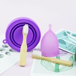 Menstrual Cup Brush Manufacturer - OEM/ODM Hot Selling Bamboo Wooden