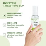Menstrual Cup Lube Manufacturer - OEM/ODM 100% Natural Ingredients 60ml