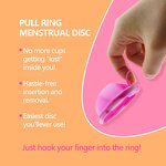 Menstrual Disc Manufacturer - Wholesale with Hoop Medical Grade Silicone