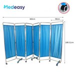 Hospital Folding Screens Supplier - Stainless Steel Medical Ward Curtain