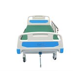 Manual Hospital Bed Manufacturer - Single Crank Metal Frame Adjustable
