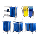 Hospital Linen Carts Factory - Garbage Collection Truck Push Cart