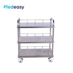 Hospital Surgical Trolley Manufacturer - Medical Hand Carts with Wheels