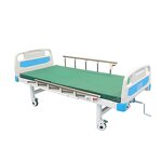 Manual Hospital Bed Manufacturer - Single Crank Metal Frame Adjustable