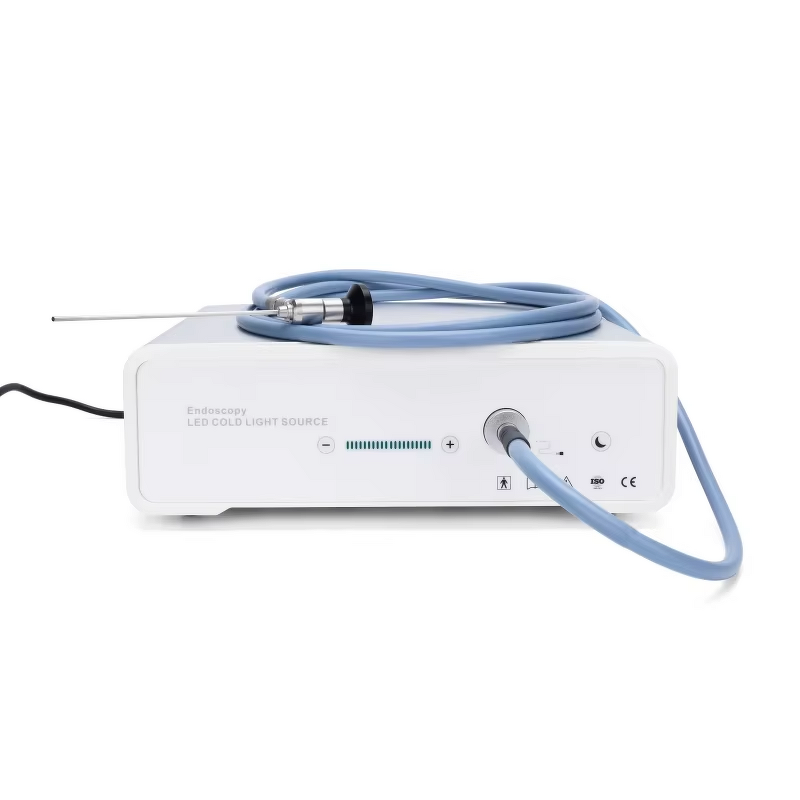 Laparoscopic LED Cold Light Source Supplier - 60W with 2.5M Light Cable